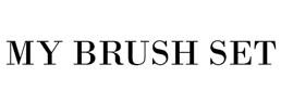 My Make-Up Brush Set