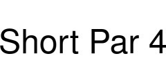 Short Par 4