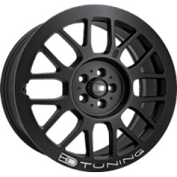 HD Wheels Gear 18x9 5x100 OS:40 BS:6.6 CB:73.1 HD Wheels Gear in All Satin Black with Milled Lip Log