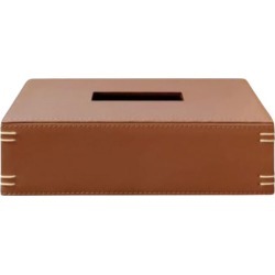 Knotted Tissue Box Caramel Andr� Fu Living New Pu Home Office Accessories Modern