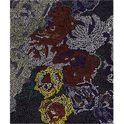 Fiametta Giardino In Primavera - Bright Contemporary Hand Knotted Wool Silk Rug
