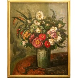 Original Louis Ritman Impressionist Still Life Oil Painting Of Flowers In A Vase found on Bargain Bro from 1stDibs for USD $5,700.00