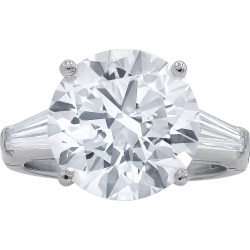 Timeless Gia Certified 7.01 Carat I-vs2 Round Cut Engagement Ring found on Bargain Bro Philippines from 1stDibs for $230000.00
