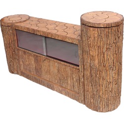 Rustic Organic Modern Credenza In Bark found on Bargain Bro from 1stDibs for USD $2,432.00