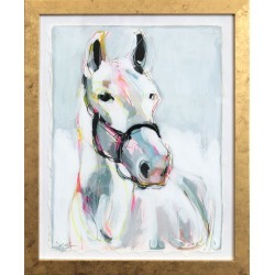 Kellie Newsome, Hot Pink Horse Shoes, 2022