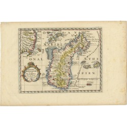 Antique Map Of Madagascar By N. Sanson, Circa 1680 found on Bargain Bro Philippines from 1stDibs for $259.78