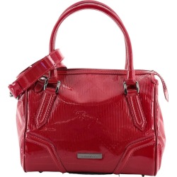 Burberry Anford Convertible Bowling Bag Embossed Patent Medium found on Bargain Bro from 1stDibs for USD $497.80