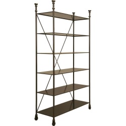 Industrial Style Etagere In Steel And Bronze found on Bargain Bro from 1stDibs for USD $5,168.00