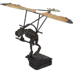 monarch Air Sculpture By Bay Area Blacksmith William Roan