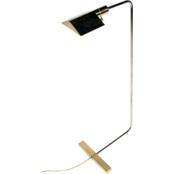 Brass And Chrome Adjustable Reading Lamp By Cedric Hartman found on Bargain Bro Philippines from 1stDibs for $6900.00