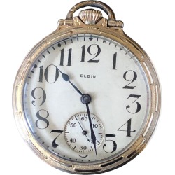 Gold Filled Elgin National Watch Co. 1925 Pocket Watch found on MODAPINS