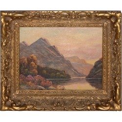 Thomas C. Blake Luminous Mountain Landscape Oil Painting, Circa 1920 found on Bargain Bro from 1stDibs for USD $1,102.00