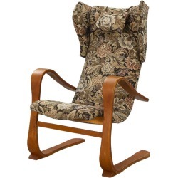 Wingback Cantilevered Lounge Chair By Gustav Axel Berg found on Bargain Bro from 1stDibs for USD $2,412.24