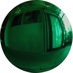 Large Convex Green Mirror found on Bargain Bro Philippines from 1stDibs for $6873.73