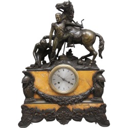 Fabulous Quality Early 19th Century Marble And Bronze Mantle Clock found on Bargain Bro from 1stDibs for USD $10,063.94