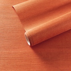 Samoa Flame Grasscloth Wallpaper