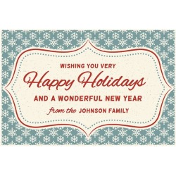 Vintage Holidays Greeting Card or Invites by Windy City Novelties