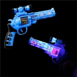 LED Toy Gun With Scope by Windy City Novelties