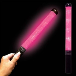LED Pink Patrol Wand by Windy City Novelties