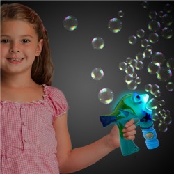 LED Fish Bubble Gun by Windy City Novelties