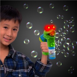 LED Frog Bubble Gun by Windy City Novelties