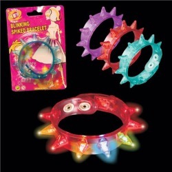LED Spike Bracelets by Windy City Novelties