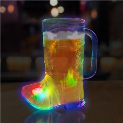 LED Boot Shape 16 oz Cup by Windy City Novelties