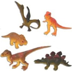 Dinosaur 3" Toy Figures by Windy City Novelties