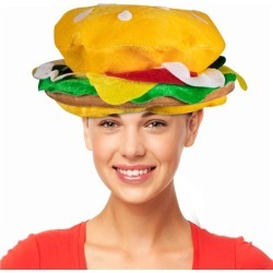 Cheeseburger Hat by Windy City Novelties