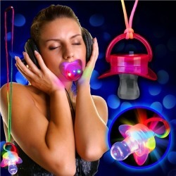 LED Toy Pacifiers by Windy City Novelties