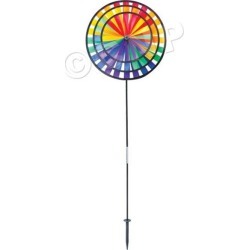 Rainbow Triple Wind Spinner by Windy City Novelties