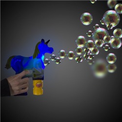 Magical LED Unicorn Bubble Gun by Windy City Novelties