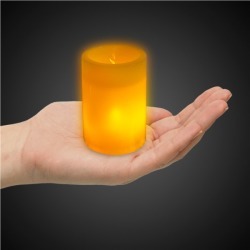 LED Flameless Pillar Candle by Windy City Novelties