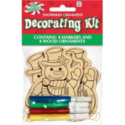 Snowman Ornament Kit by Windy City Novelties
