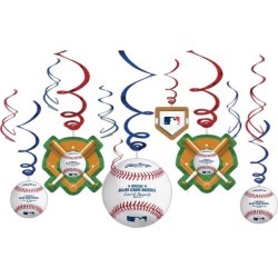 Baseball MLB Hanging Decorations by Windy City Novelties