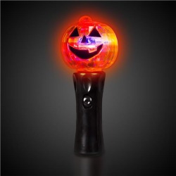 LED Pumpkin Spinner Wand by Windy City Novelties