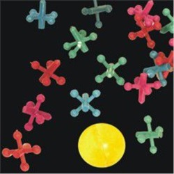 Rubber Ball and Jacks Toy Set by Windy City Novelties