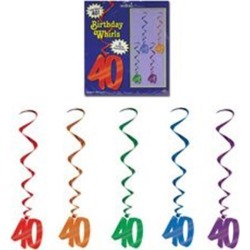 40 Whirl Decorations by Windy City Novelties