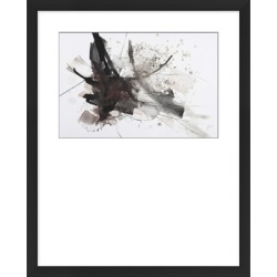 Giclee Organized Chaos Wall Art, Black/White