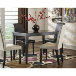 Kimonte Dining Room Table, Dark Brown