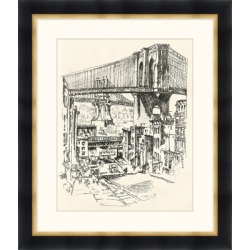 Giclee New York Wall Art, Black/White