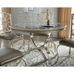 Shollyn Dining Room Table, Silver