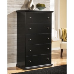 Maribel Chest of Drawers, Black