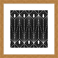 Giclee Art Deco Wall Art, Black/White found on Bargain Bro from Ashley Furniture for USD $72.95