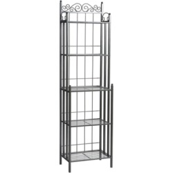 Celtic Bakers Rack, Gray