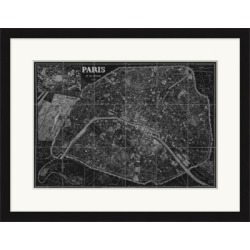 Giclee Paris Wall Art, Black/Gray