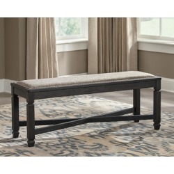 Tyler Creek Dining Room Bench, BlackGrayish Brown
