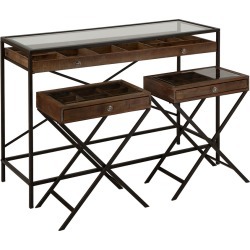 Imax Worldwide Home Set of 3 Robinson Console & Accent Tables
