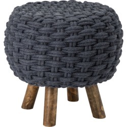 Imax Worldwide Home TY Bluebird Woven Rope Stool