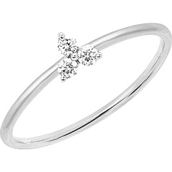 EF Collection 14K Diamond Trio Stack Ring
